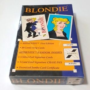Authentix First Edition Blondie Comic Card 36ct Sealed Box